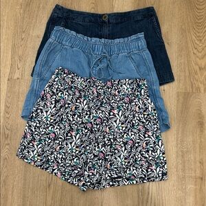 Loft Shorts Bundle of 3 Pairs Size Small